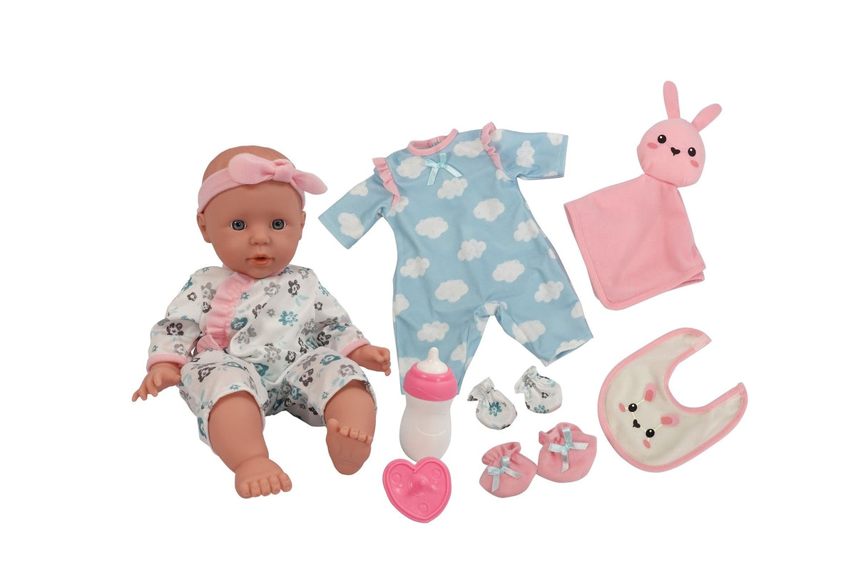 14" Baby Deluxe Set With Crib and Accessories