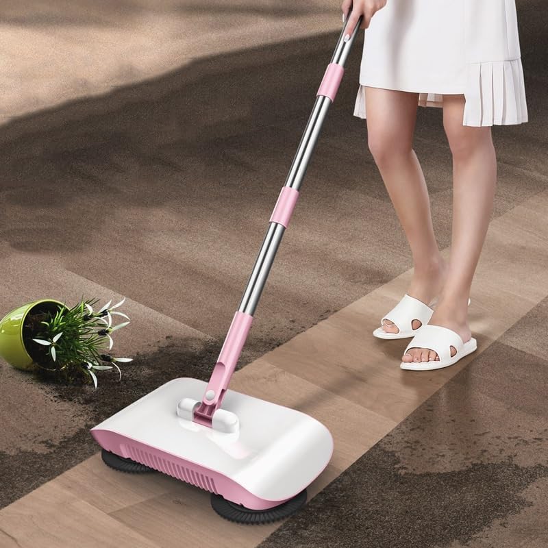 Hand Push Sweeping Robot Household Broom Dustpan Set for Household Cleaning