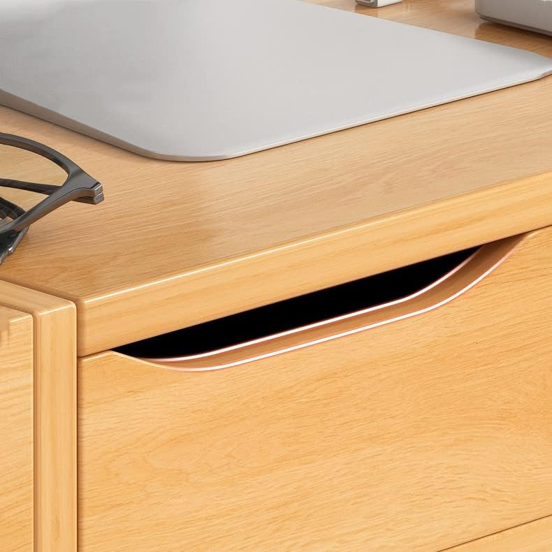Floating TV Stand - Modern Furniture - Floating TV Stand with Drawers - Wooden Wall-mounted Cabinet Unit with Drawers - Double-layer Computer and TV Space Organizer台