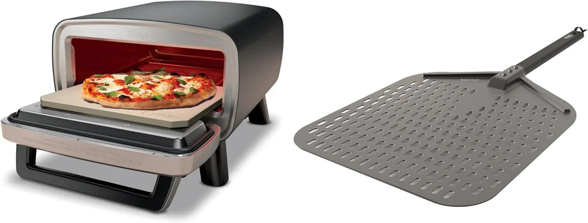 Artisan Outdoor Pizza Oven, 12 inches, can make pizza in 3 minutes, Neapolitan style, thin crust, New York Chicago style, custom model, maximum temperature 700 degrees Fahrenheit, electric heating, baking, grilling, and fermentation functions.