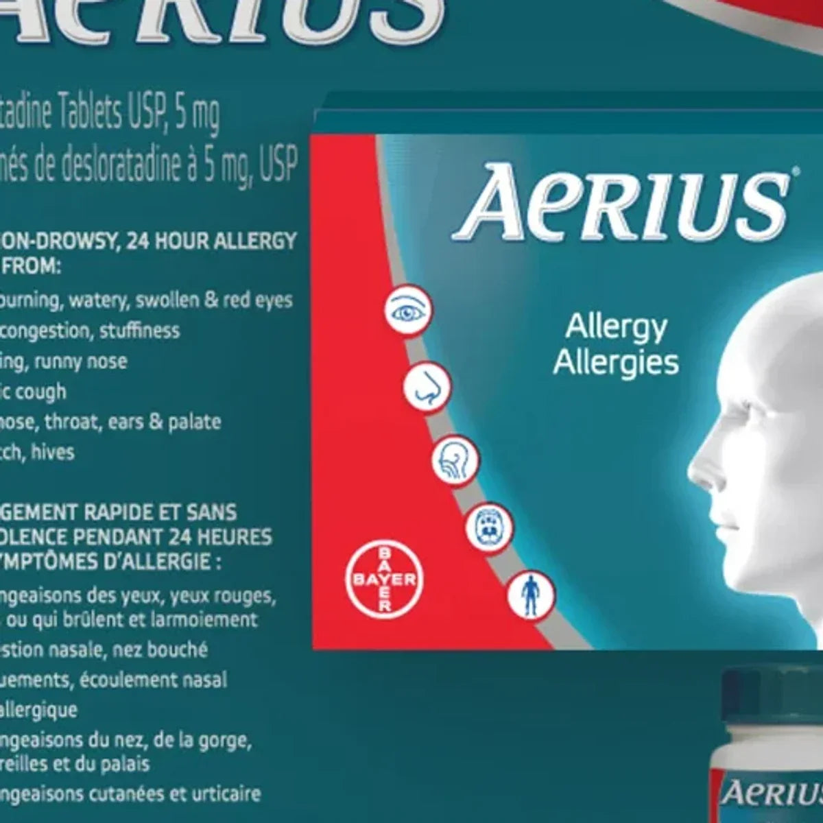 Aerius Allergy Relief, 130 Tablets