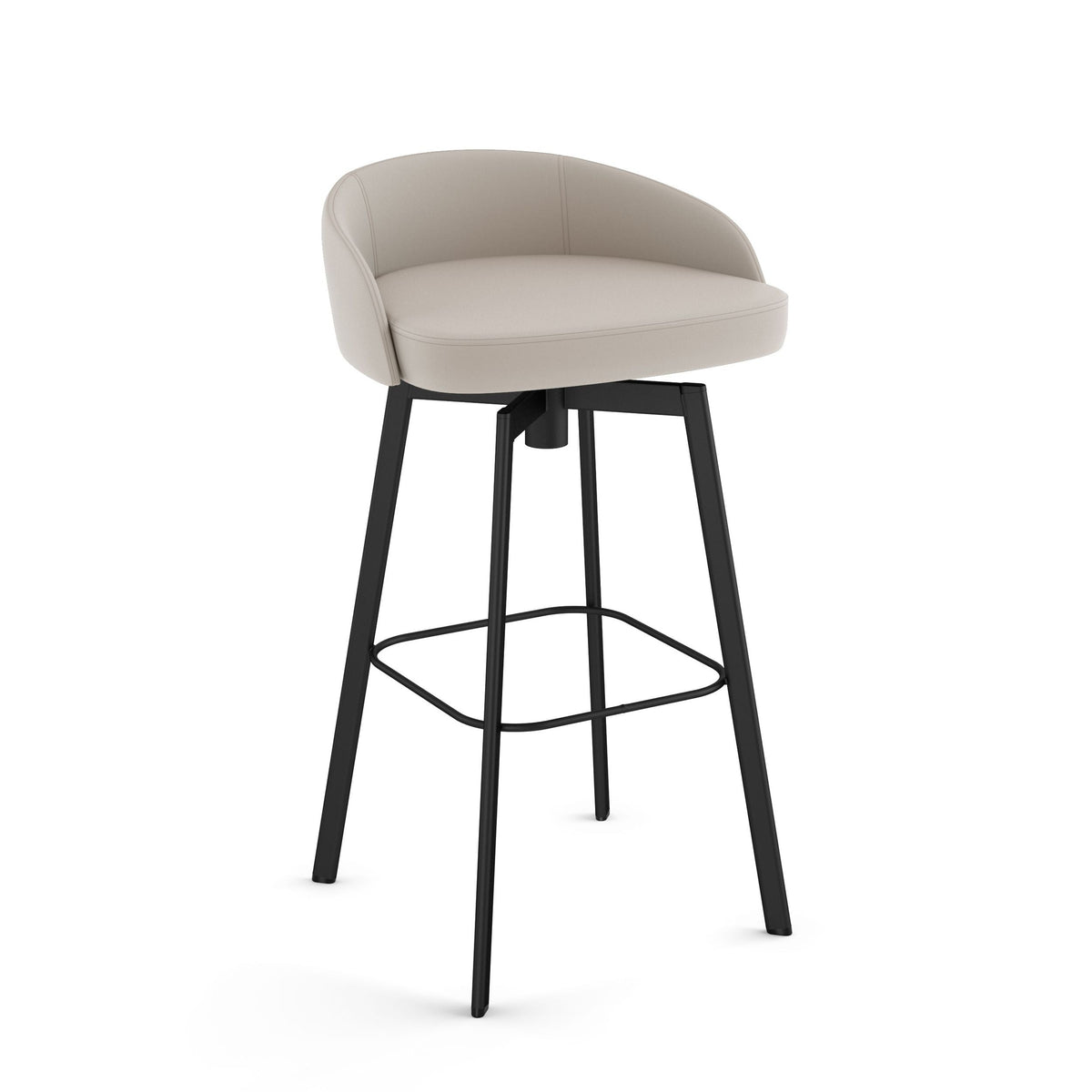 Cruz Welded Steel Bar Stool, 300-lb Capacity