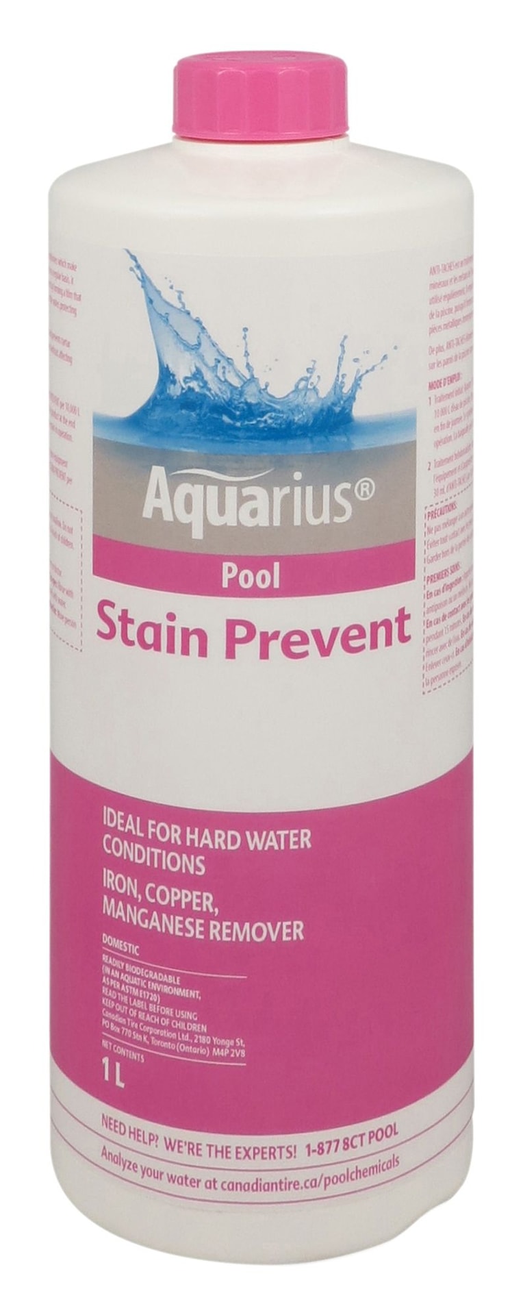 Aquarius Pool Stain Prevent, 1-L