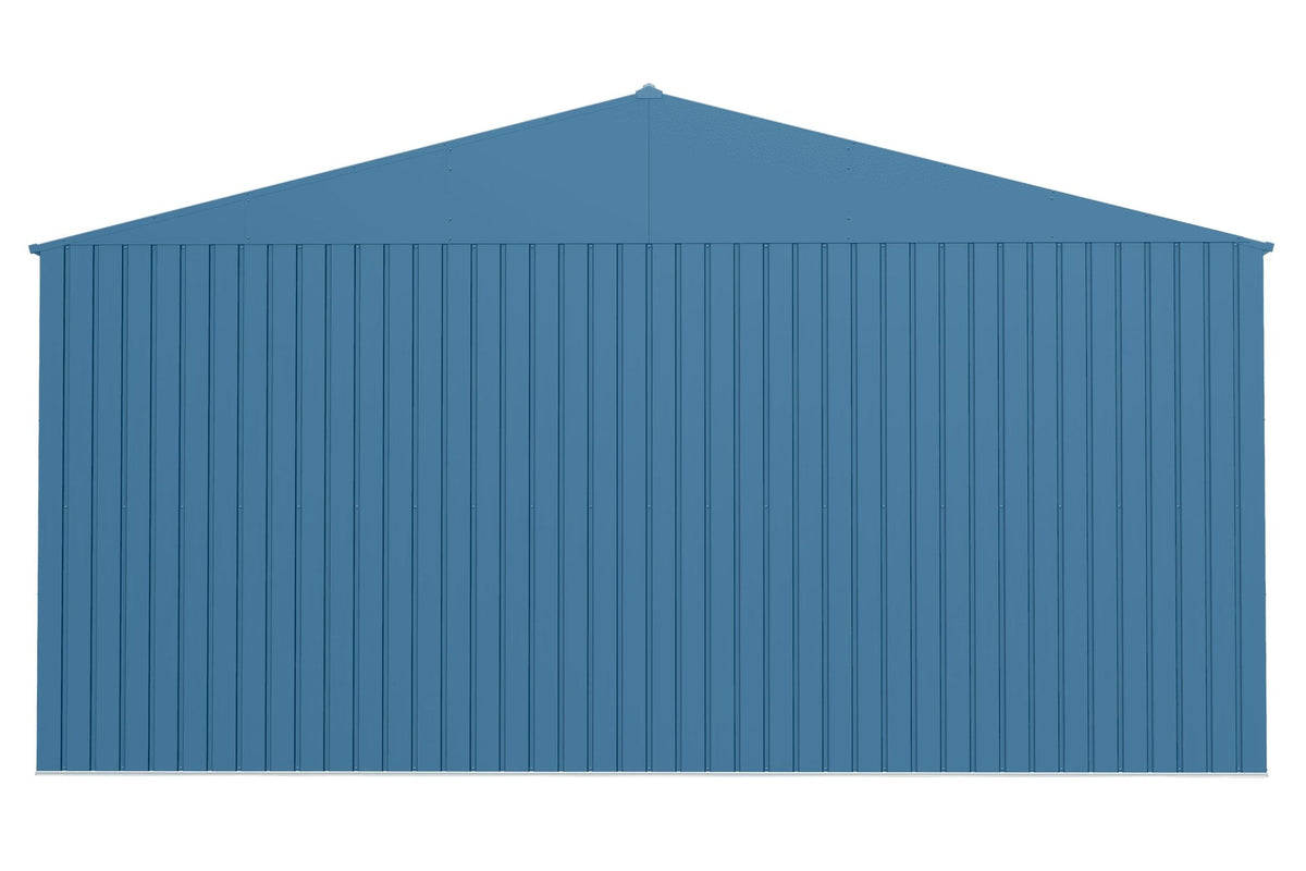 Arrow Elite 14x12-ft Blue Grey Corrosion-Resistant Steel Shed