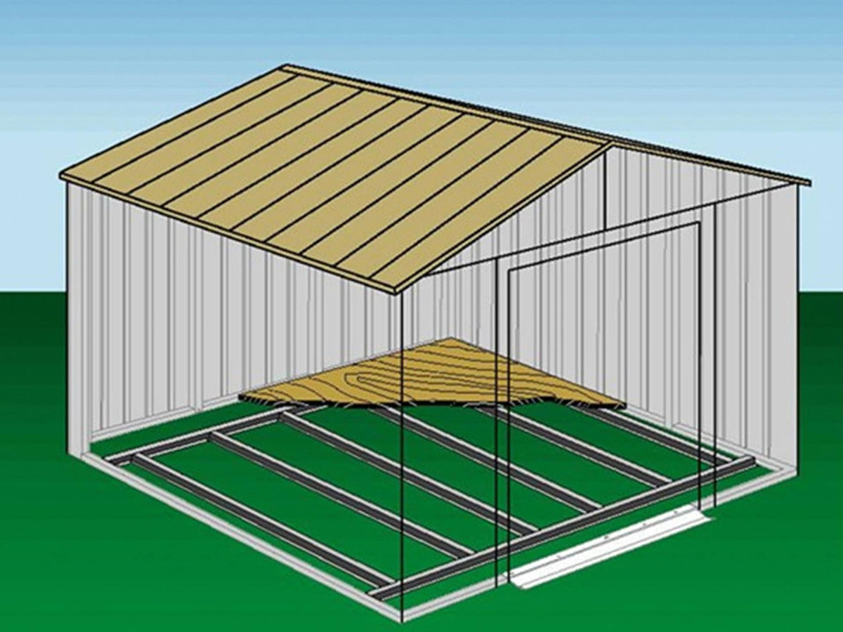 Arrow Floor Frame Kit for Arrow Elite 6x6-ft and 8x6-ft Sheds