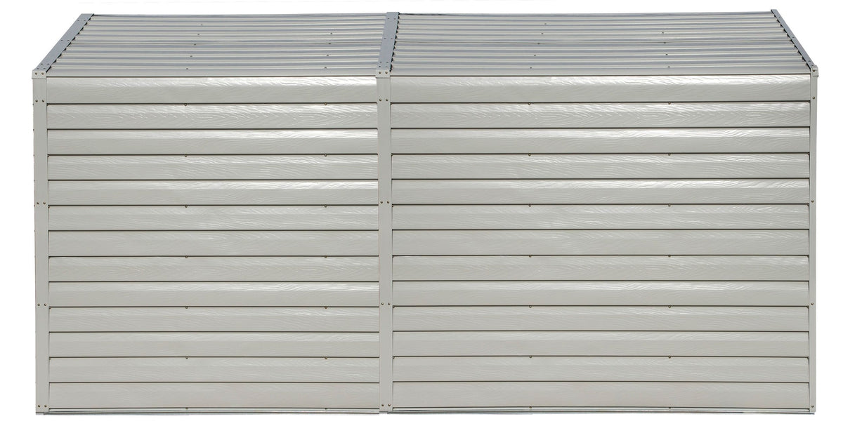 Arrow Yardsaver Electro Galvanized Steel Storage Shed, 4-ft x 10-ft