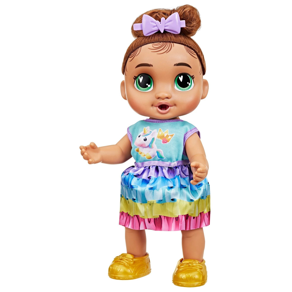 Baby Grows Up Sophia Sparkle Interactive Talking Baby Doll with 75+ Sounds