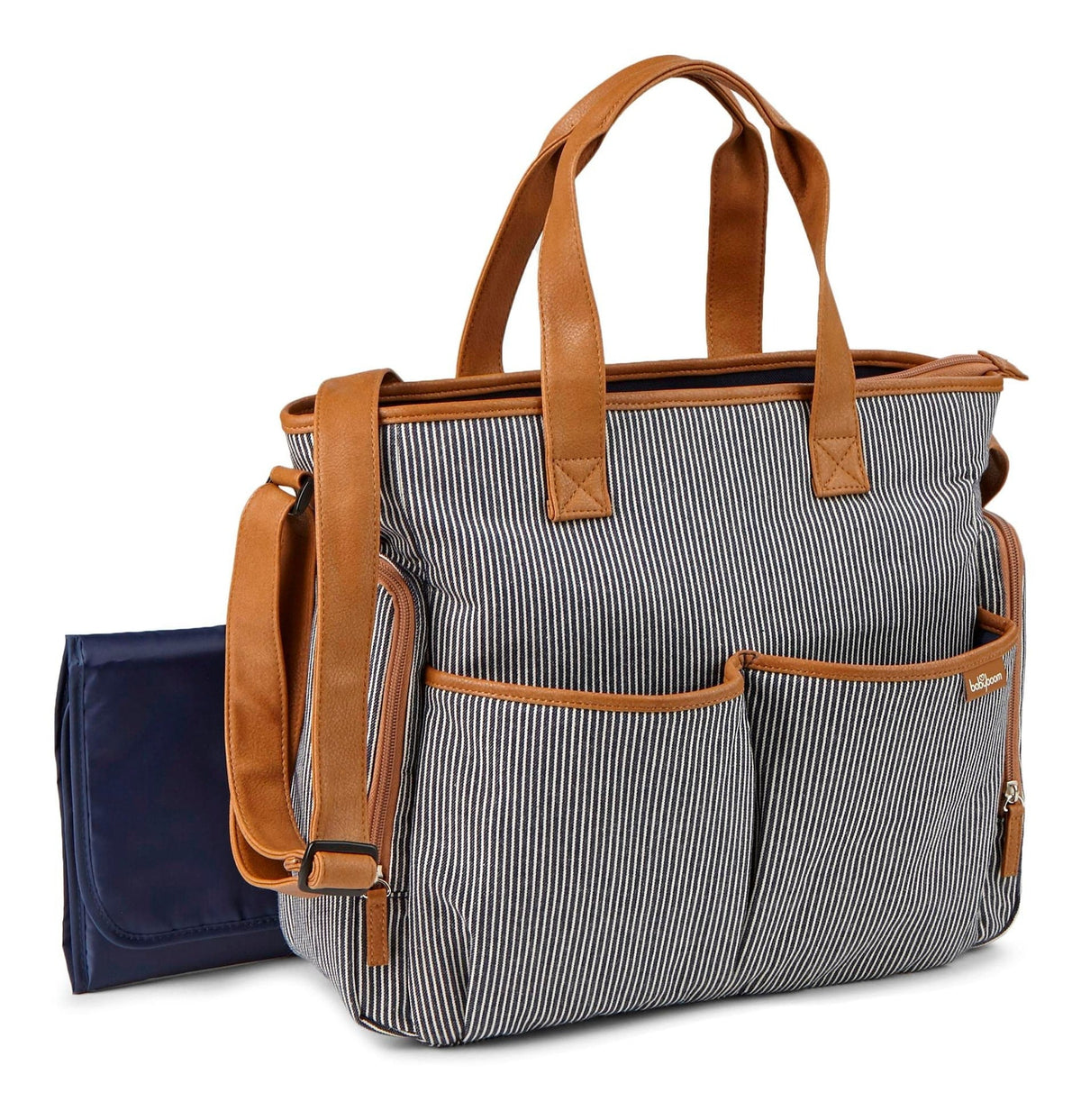 Fashion Tote Diaper Bag with Changing Pad, Assorted