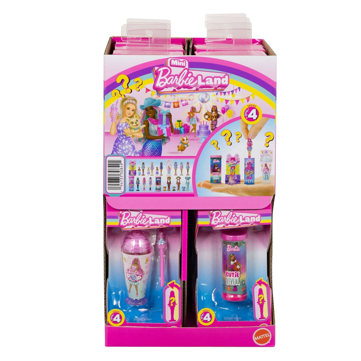 Mini BarbieLand Series 4 Cutie/Pop/Colour Reveal Dolls, Assorted Styles