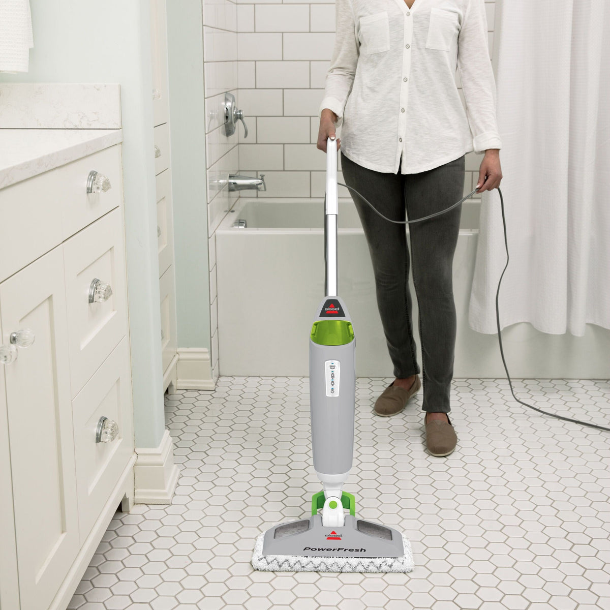 Bissell PowerFresh Hard Floor Steam Mop Corded Cleaner