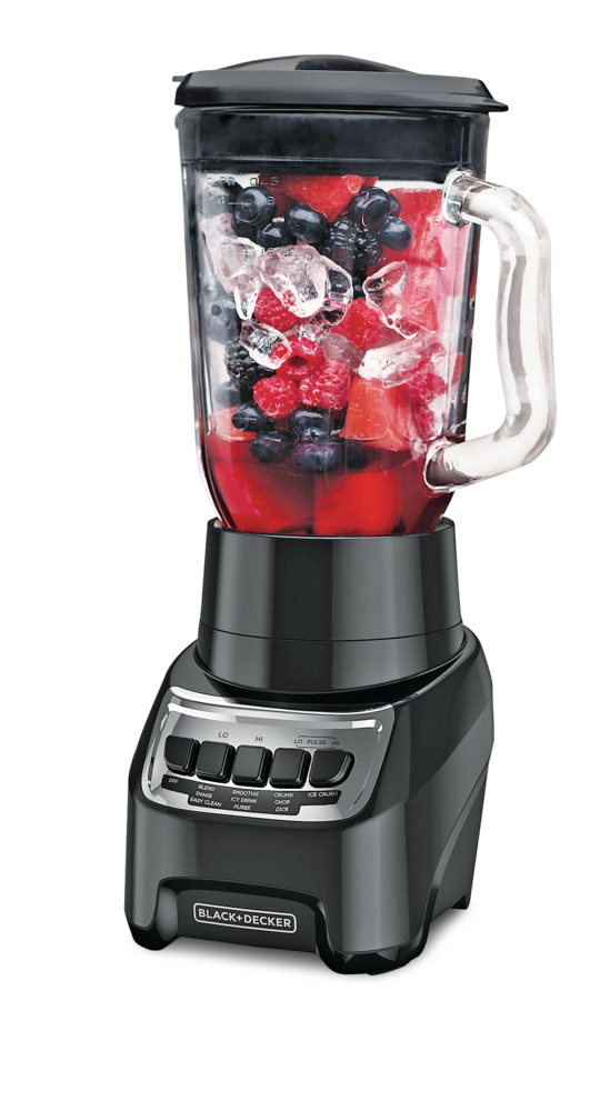 Blender Power Crush 4-Speed Piano Key, Black, 700W