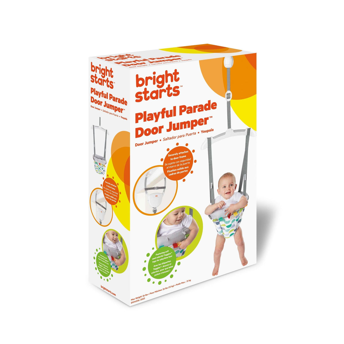 Lightweight Playful Parade Door Jumper