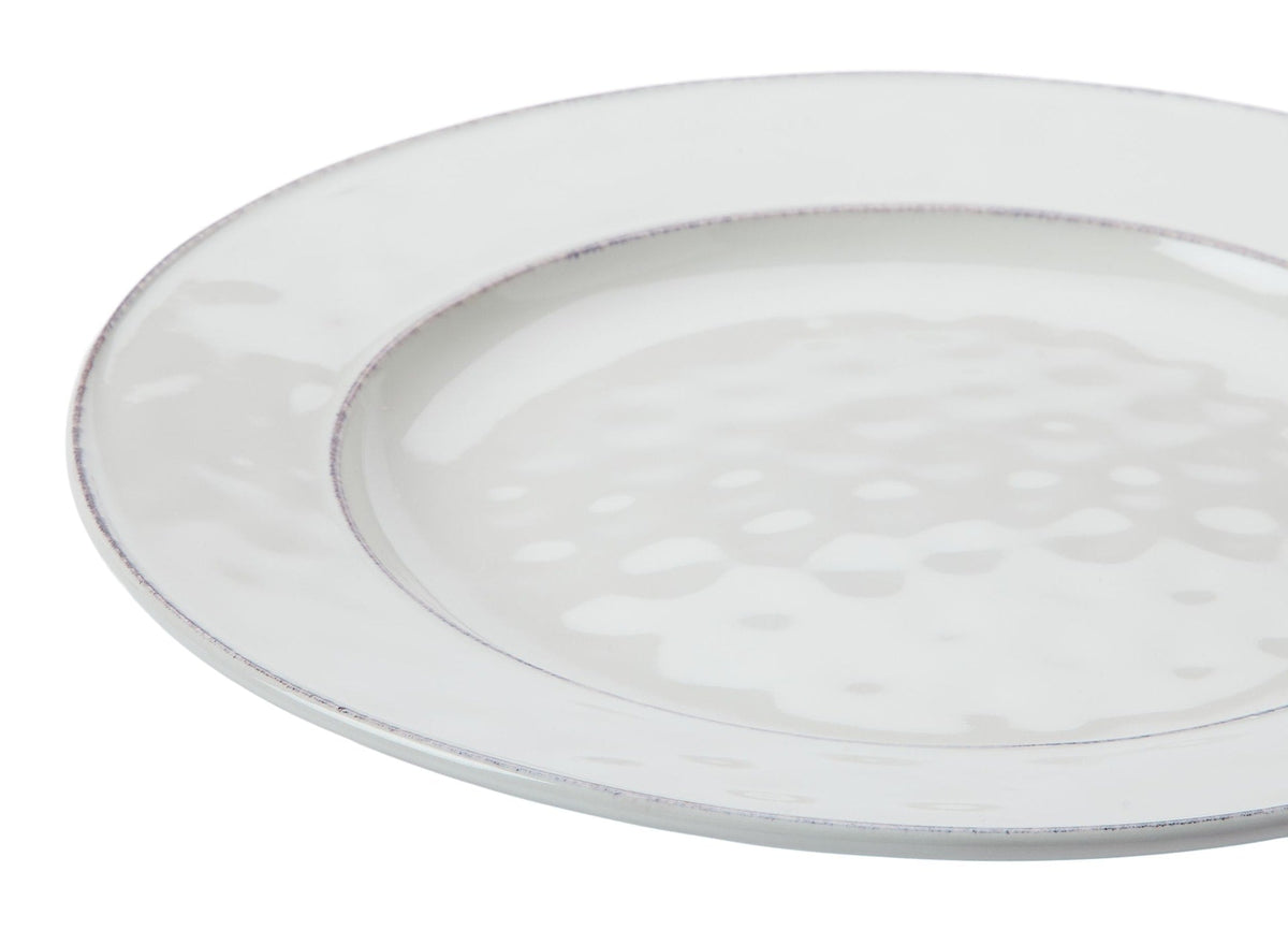 CANVAS Gablehurst Stoneware Dinnerware Set with Mugs, Serves 4, 16-pc, Cream Reactive Glaze