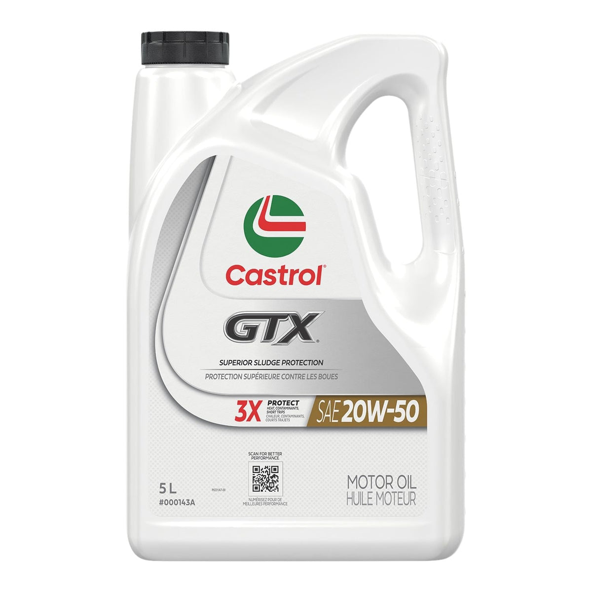GTX 20W50 Conventional Engine/Motor Oil, 5-L