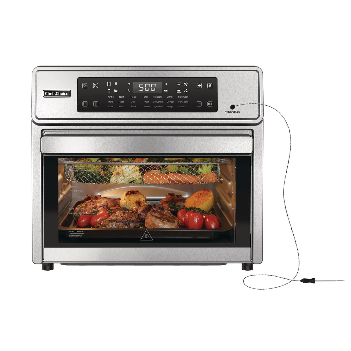 Performance Digital Air Fryer with Smart Probe, 26-qt