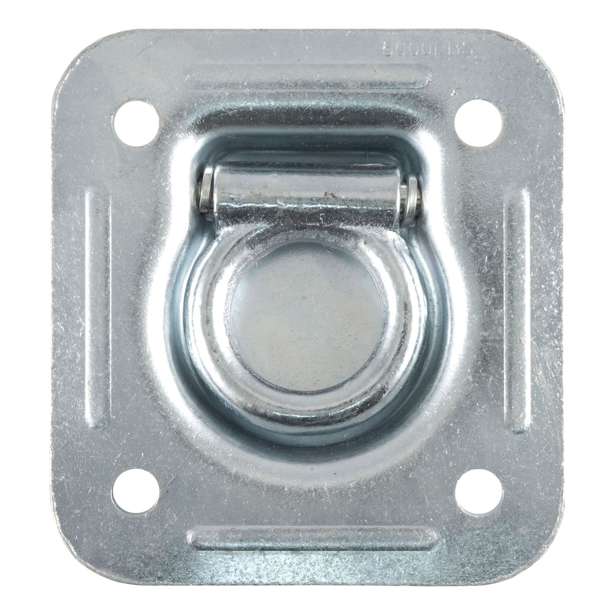 83600 1-1/2-in x 1-1/2-in Recessed Tie-Down Ring (5000-lb, Clear Zinc)