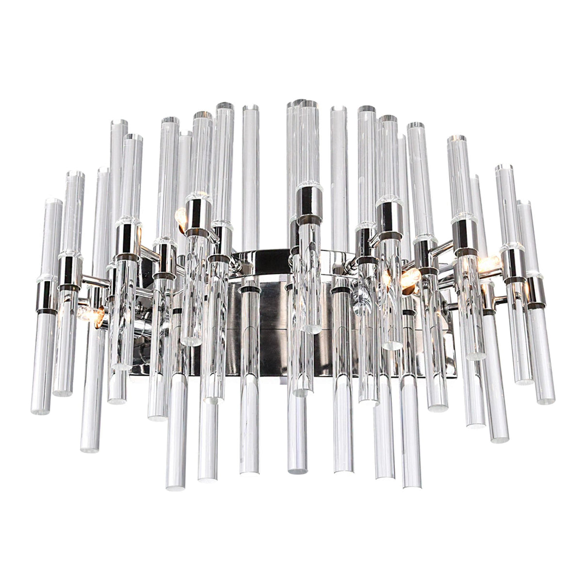 Miroir 4-Light Nickel Vanity Light