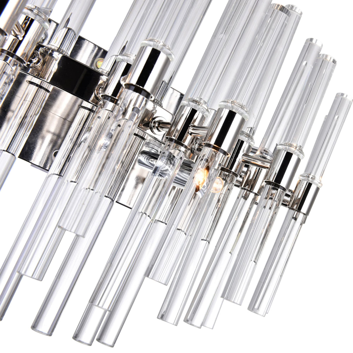Miroir 4-Light Nickel Vanity Light