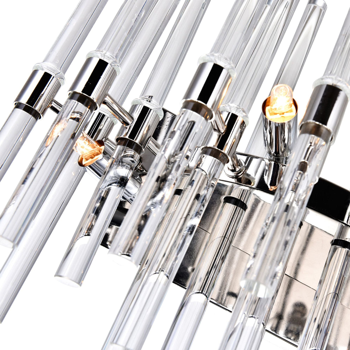 Miroir 4-Light Nickel Vanity Light