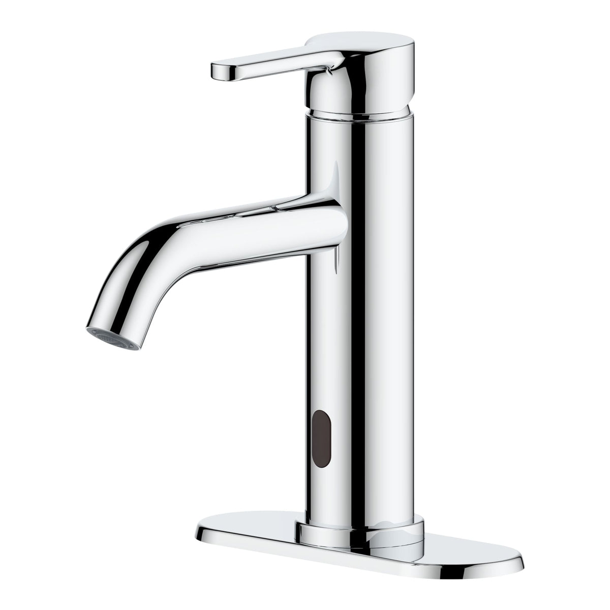 Tronus Touchless Single Control Lavatory/Bathroom Sink Faucet, 4-in Centerset, Chrome