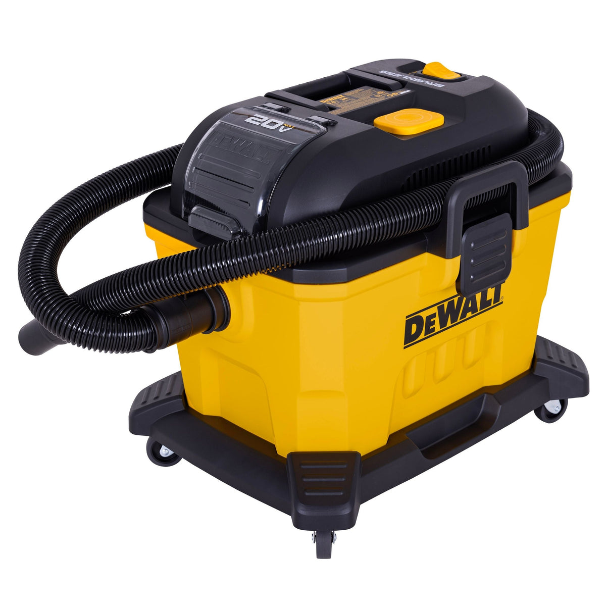 AC/DC Poly Dry/Wet Vacuum, Water-Resistant Off/ Switch, 34-L