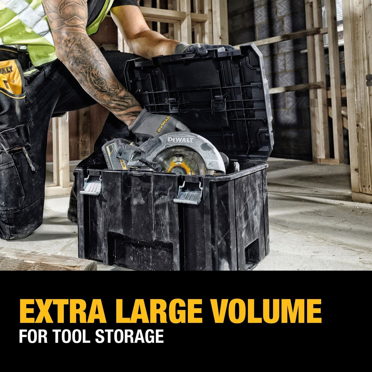 Deep Box with Flap Top and Removable Tray