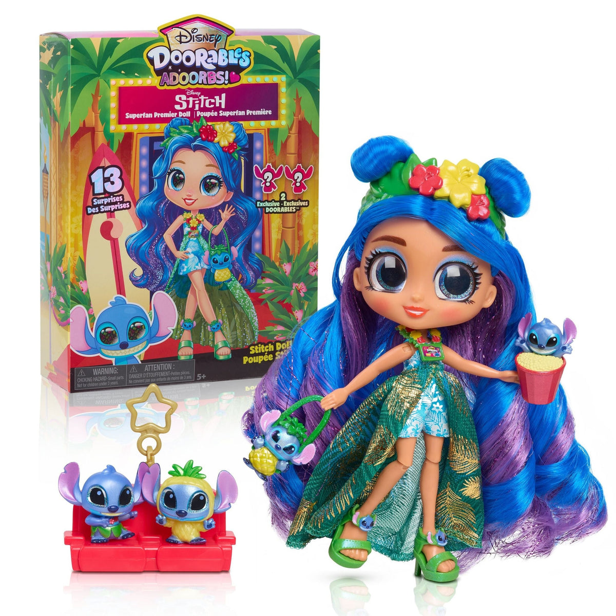 Doorables Deluxe Superfan Premier Collector Doll for Ages 3+