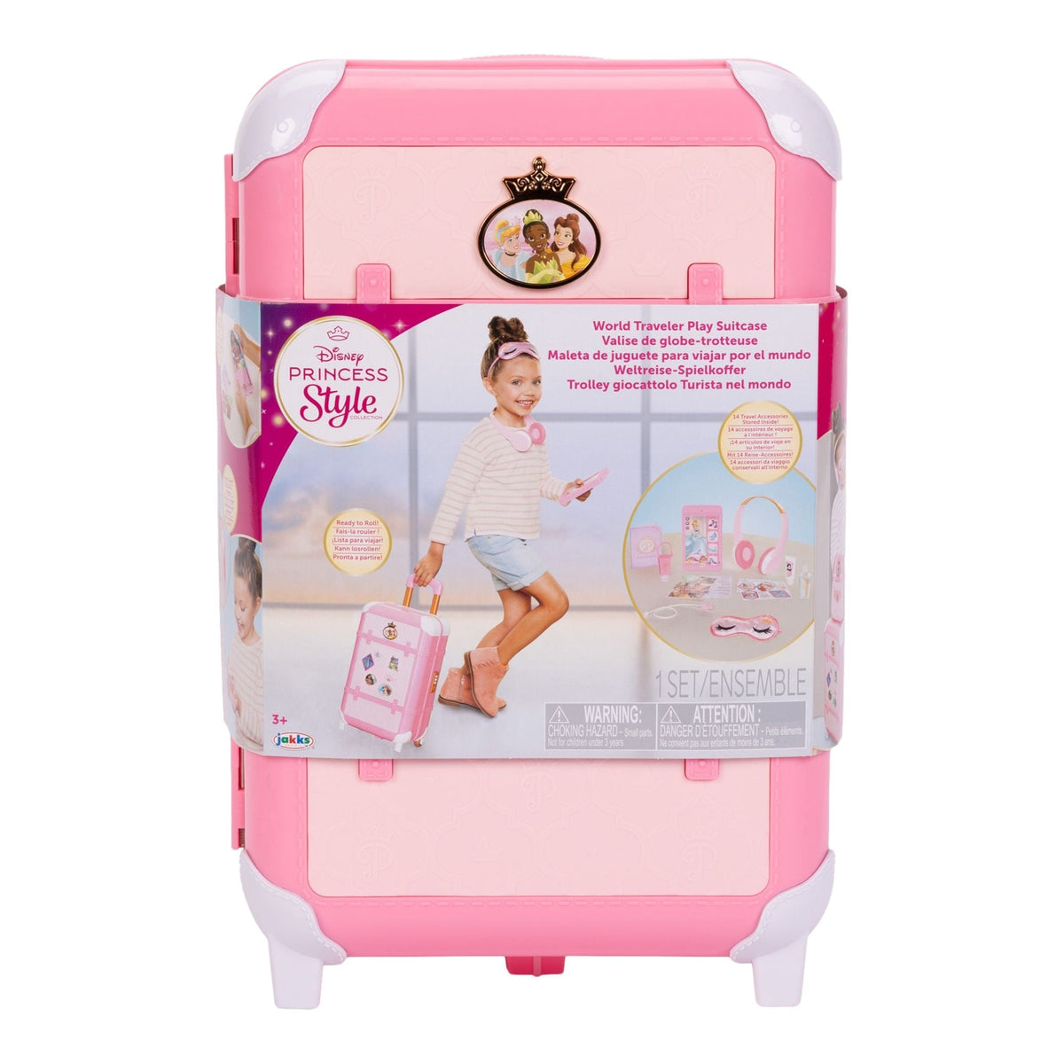 Princess Style Collection World Traveler Play Suitcase