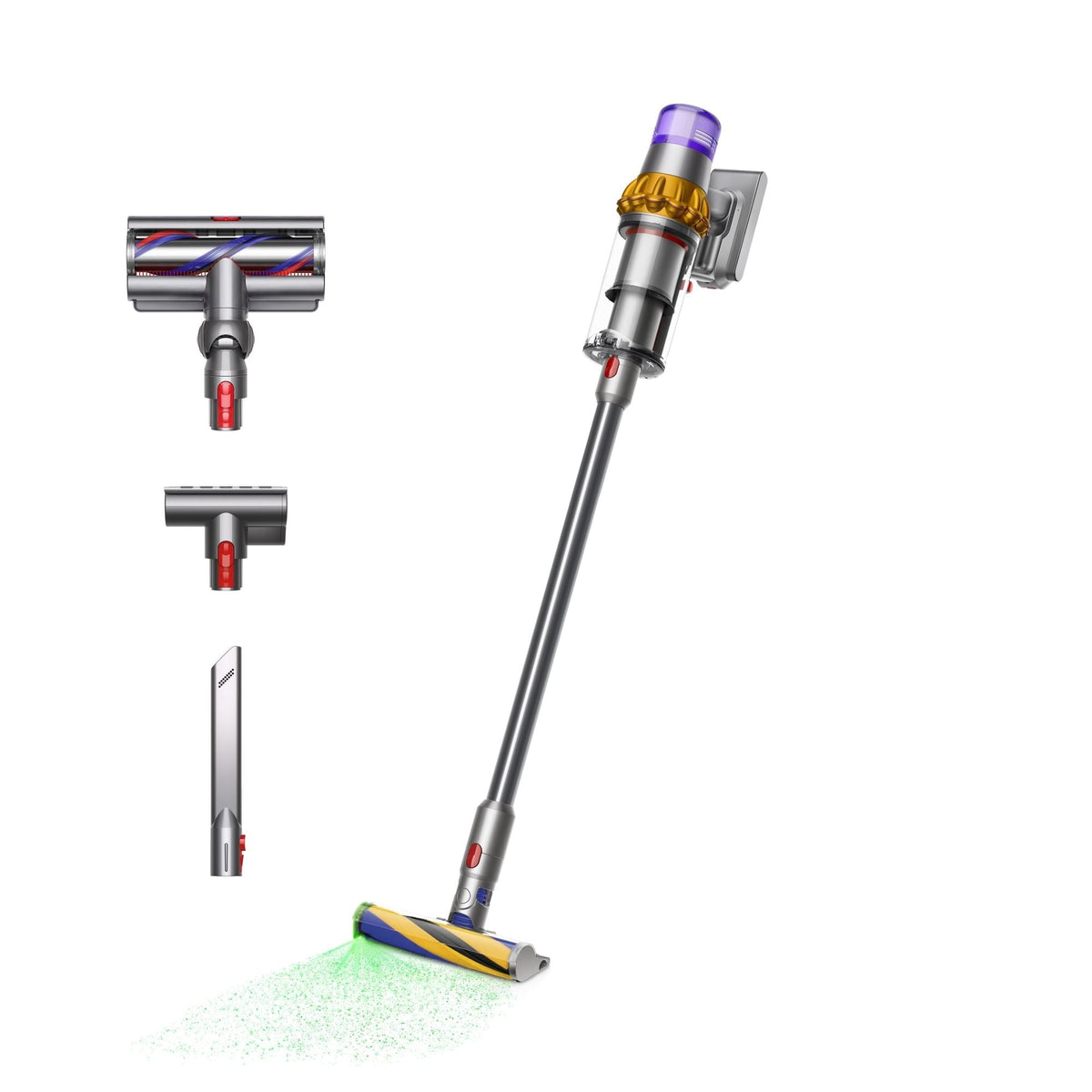 V15 Detect Cordless Stick Vacuum Cleaner, Yellow