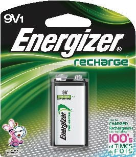 NH22NBP 1-pk 9V / 9 Volt 175 mAh NiMH Rechargeable Battery, Pre-Charged, All Purpose