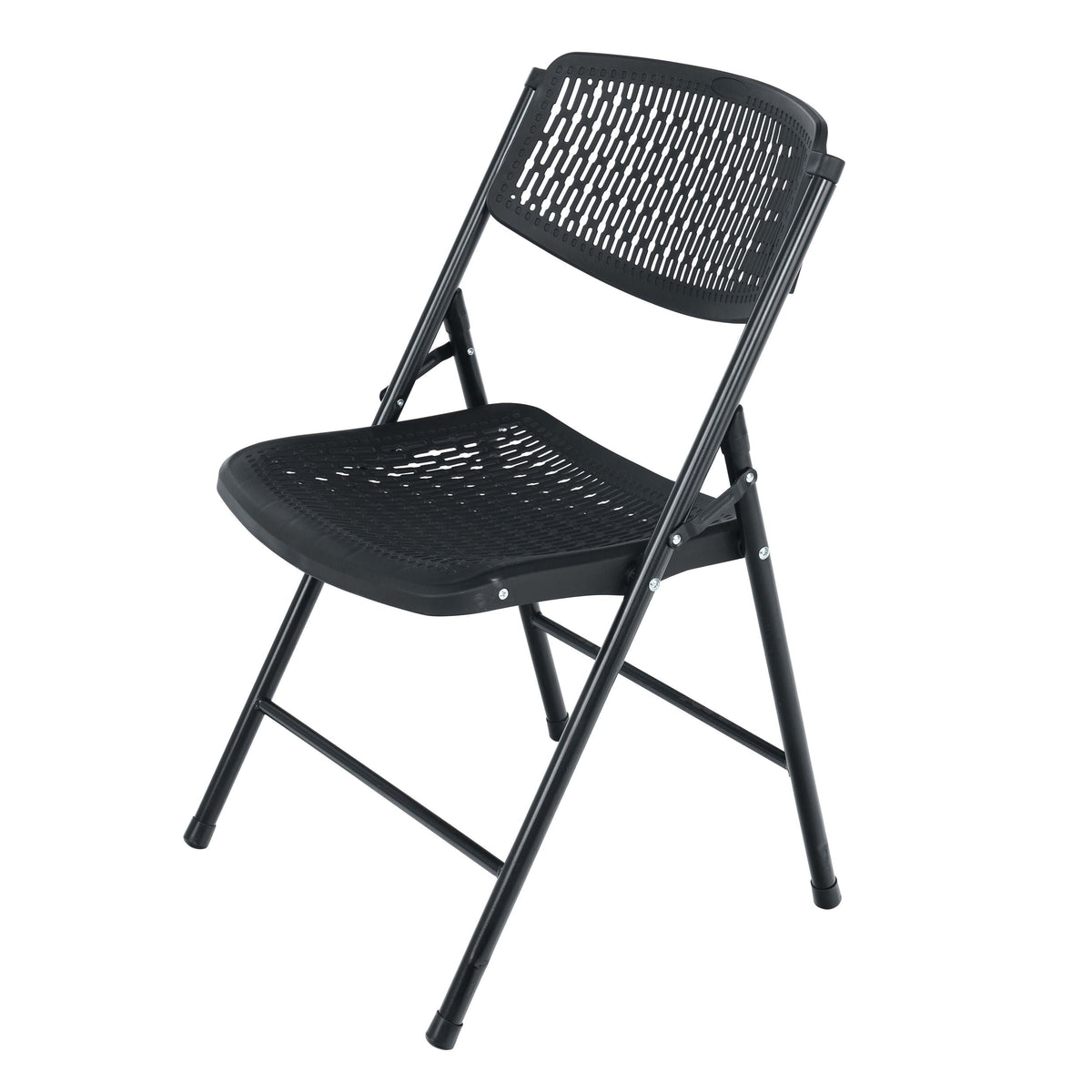 Fabric Flex Chair, Compact & Portable, Black