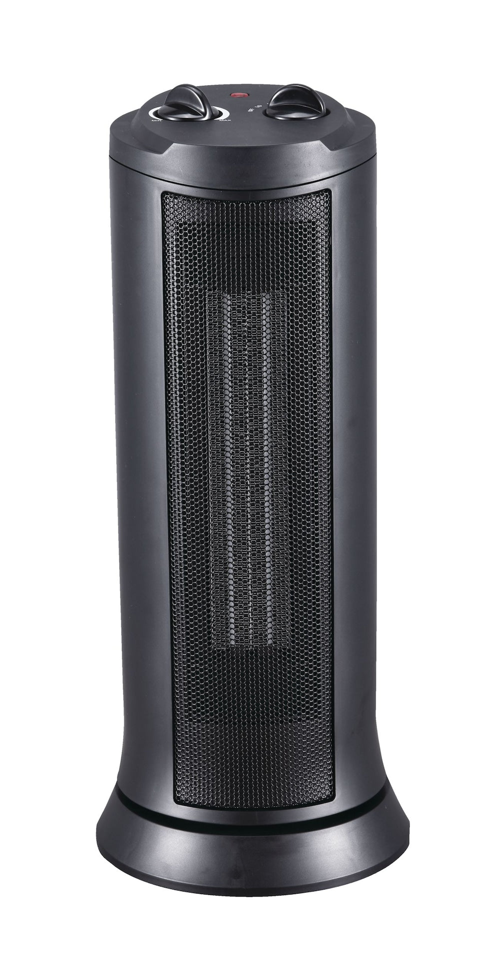 Oscillating Tower Ceramic Space Heater withThermostat, 1500W, Black