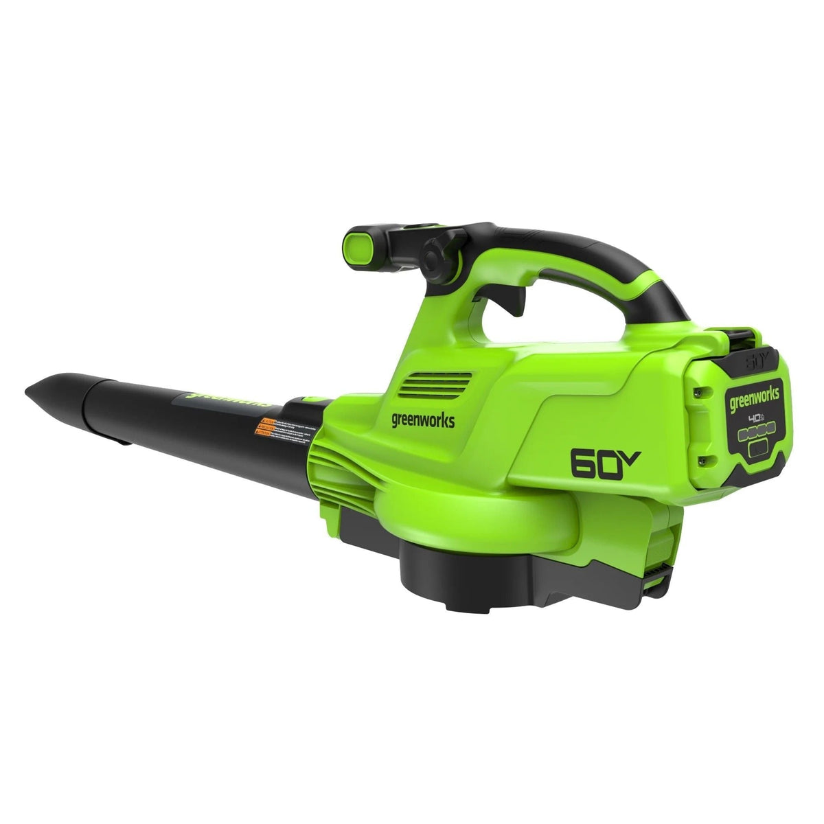 60V 520 CFM/240 MPH Blower Vacuum with 4Ah Battery