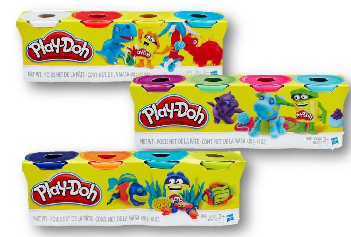 Modeling Compound Creative Toy for Toddlers, Assorted 4 pk, Ages 2+