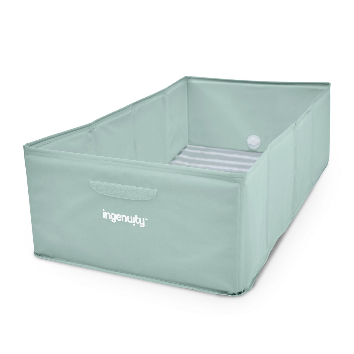 TuckAway Toddler-Friendly Travel Tub, Green