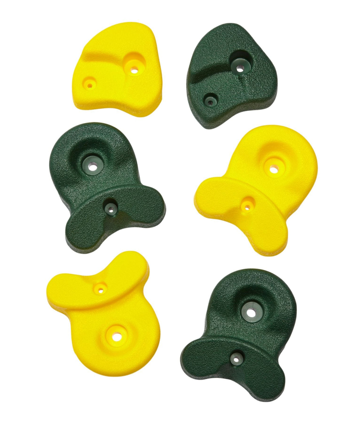 Outdoor Swingset Accessory Climbing Holds/Grips/Rocks, 6-pk, Ages 3-10