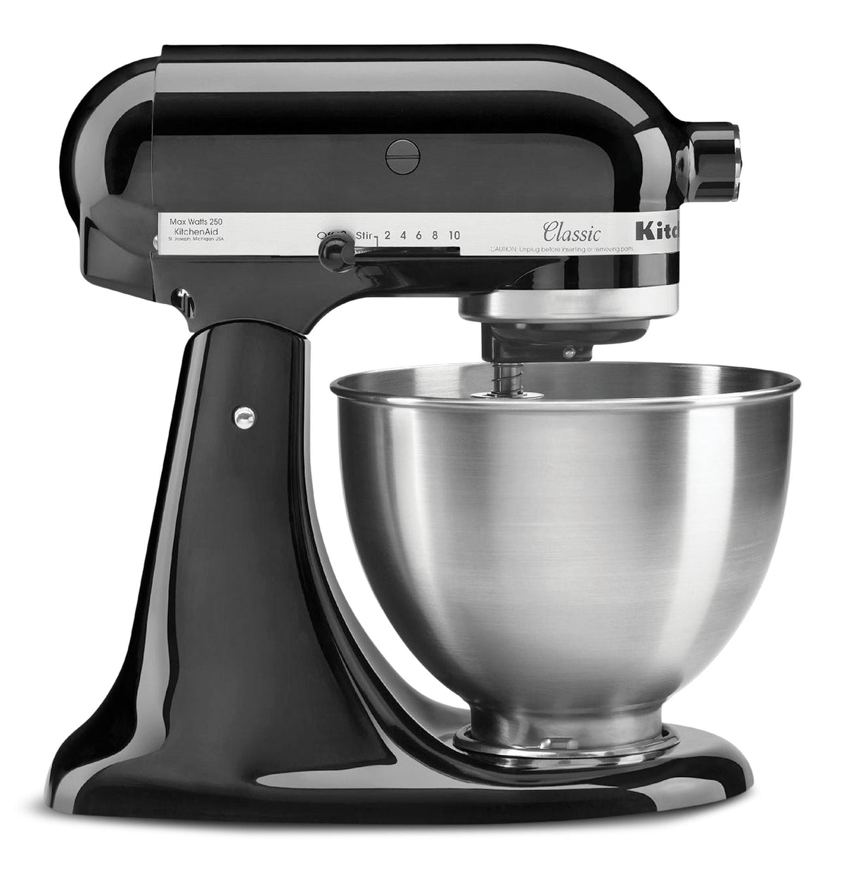 4.5 Quart Classic Series Tilt-Head Stand Mixer, Onyx Black