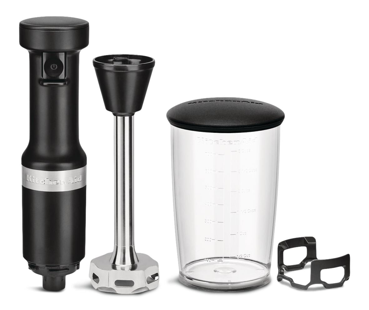KHBV53BM Variable Speed Corded Hand Blender with Blending Jar, Black Matte