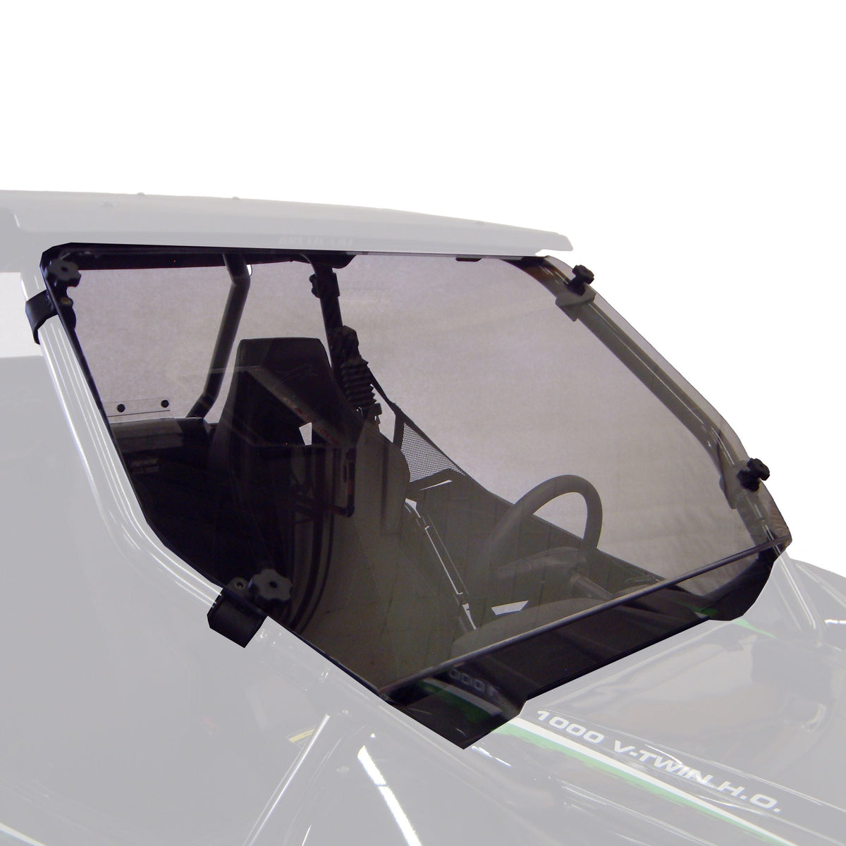 Hard Coated Full Tilt Windshield, Wild Cat