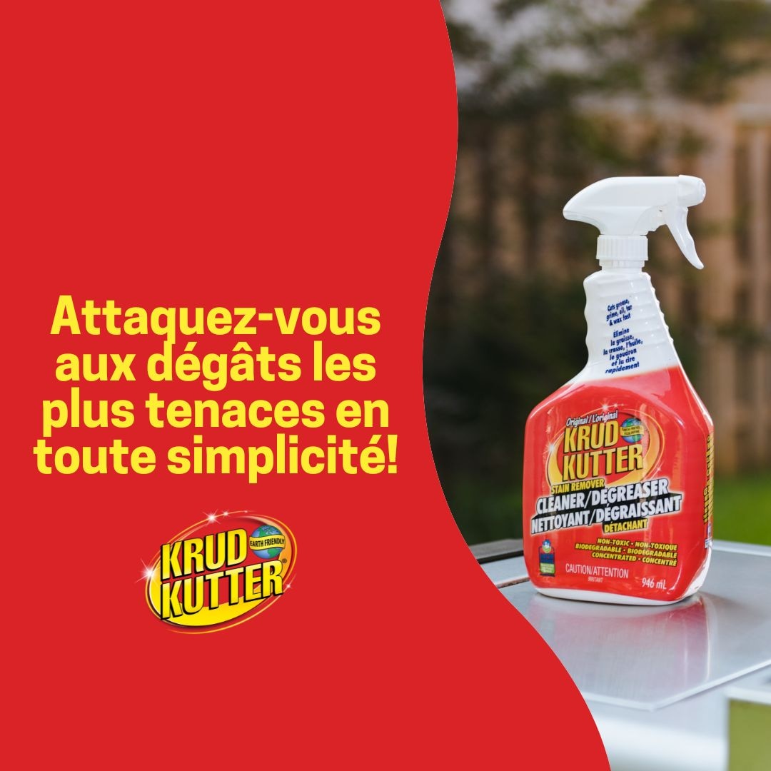 Multi-Purpose Stain Remover, Cleaner & Degreaser Spray, Non-Toxic, 946-mL