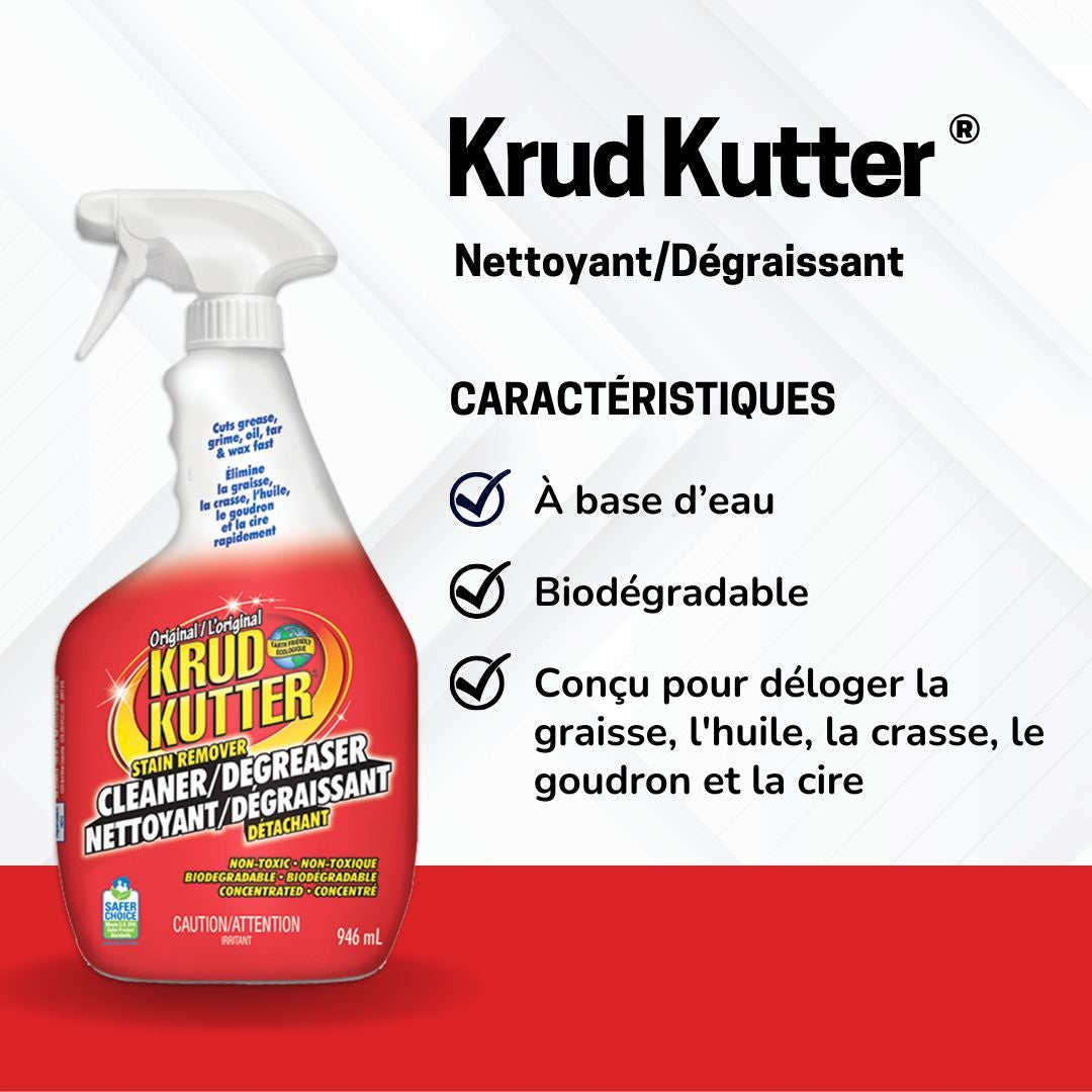 Multi-Purpose Stain Remover, Cleaner & Degreaser Spray, Non-Toxic, 946-mL
