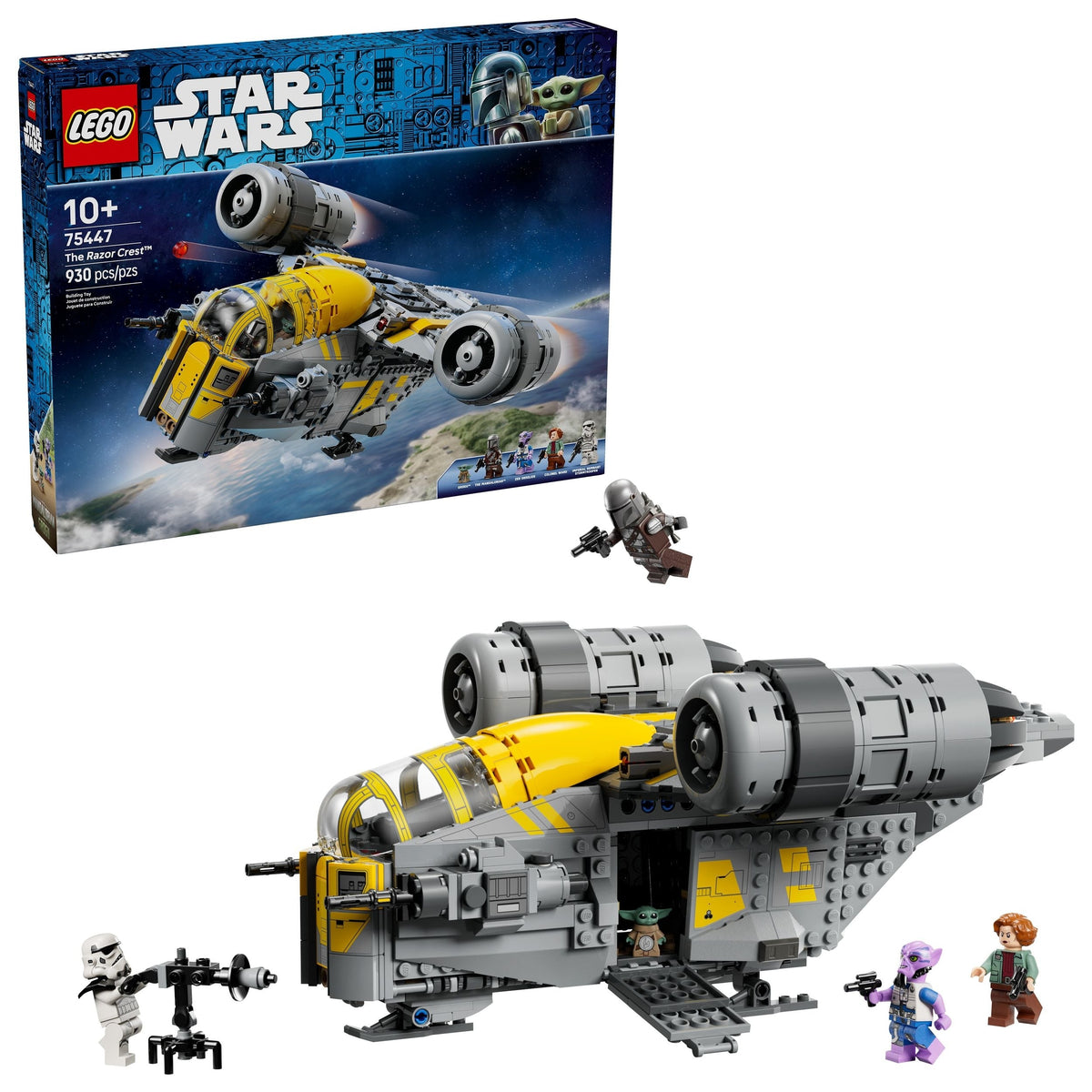 The Razor Crest - 75447, 930-pcs, Ages 10+