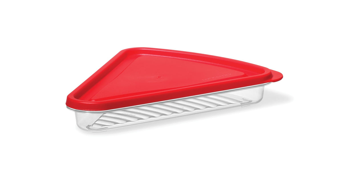by Leakproof Plastic Pizza Slice Container with Airtight Lid, BPA Free