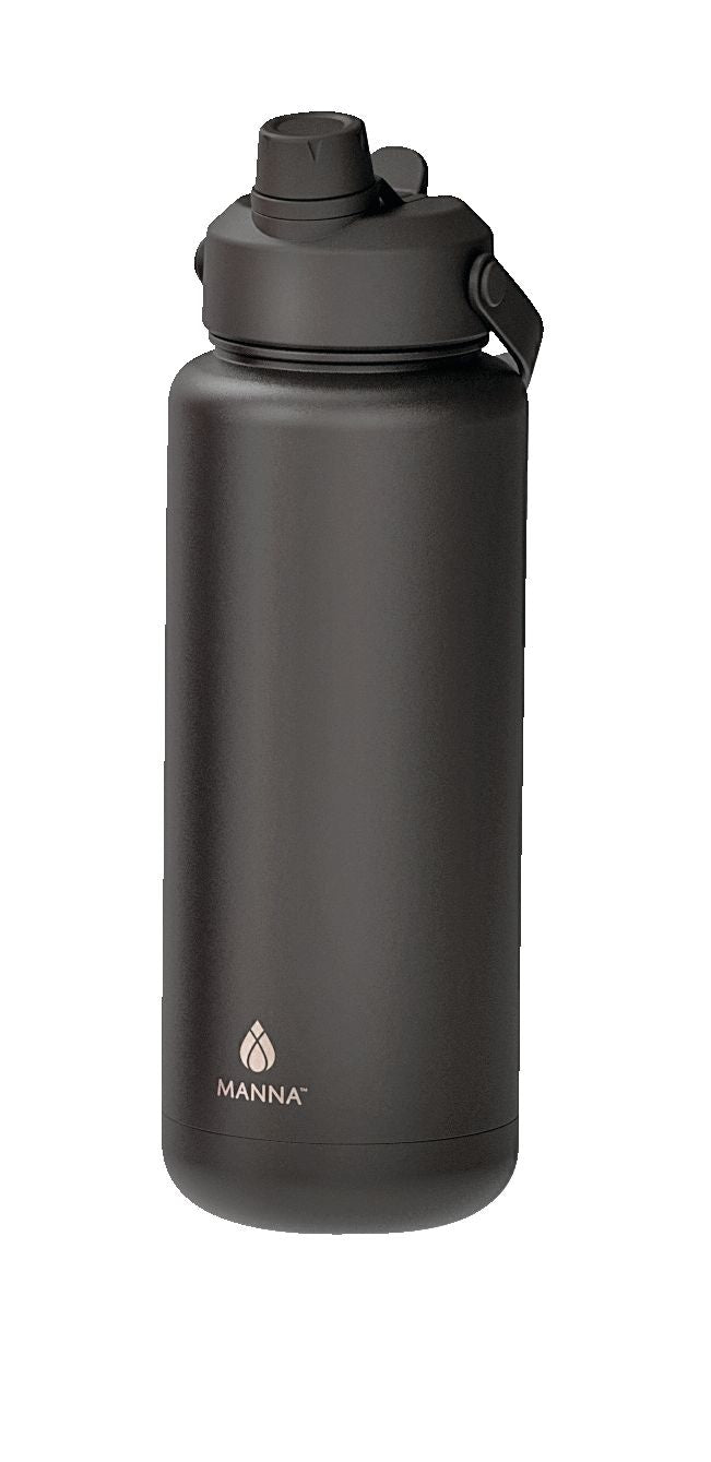 Manna Ranger Dual Mouth Water Bottle, 32-oz, Insulated, with Top Handle