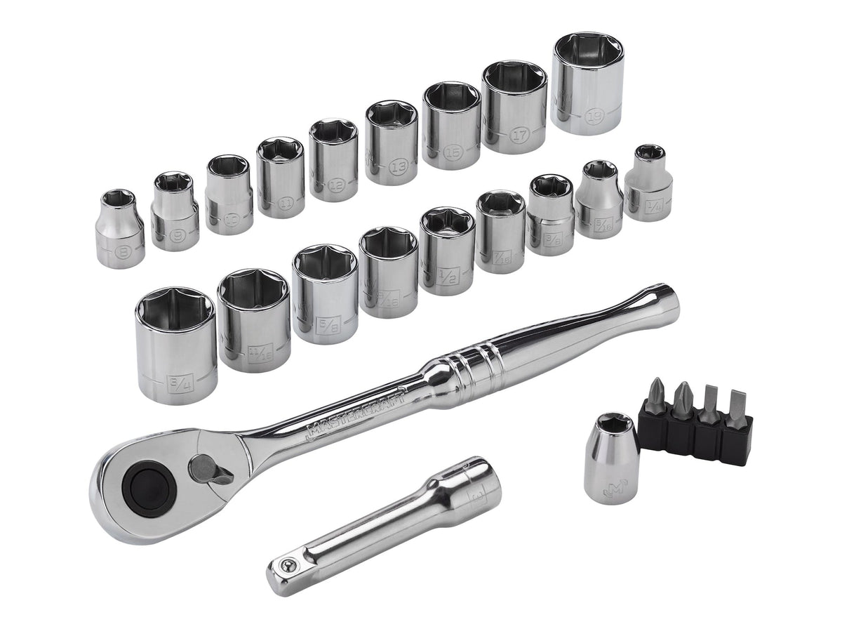 25 Piece 3/8" Drive Socket Set