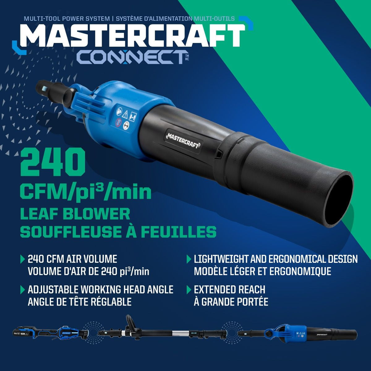 Connect Lightweight Adjustable Blower Attachment