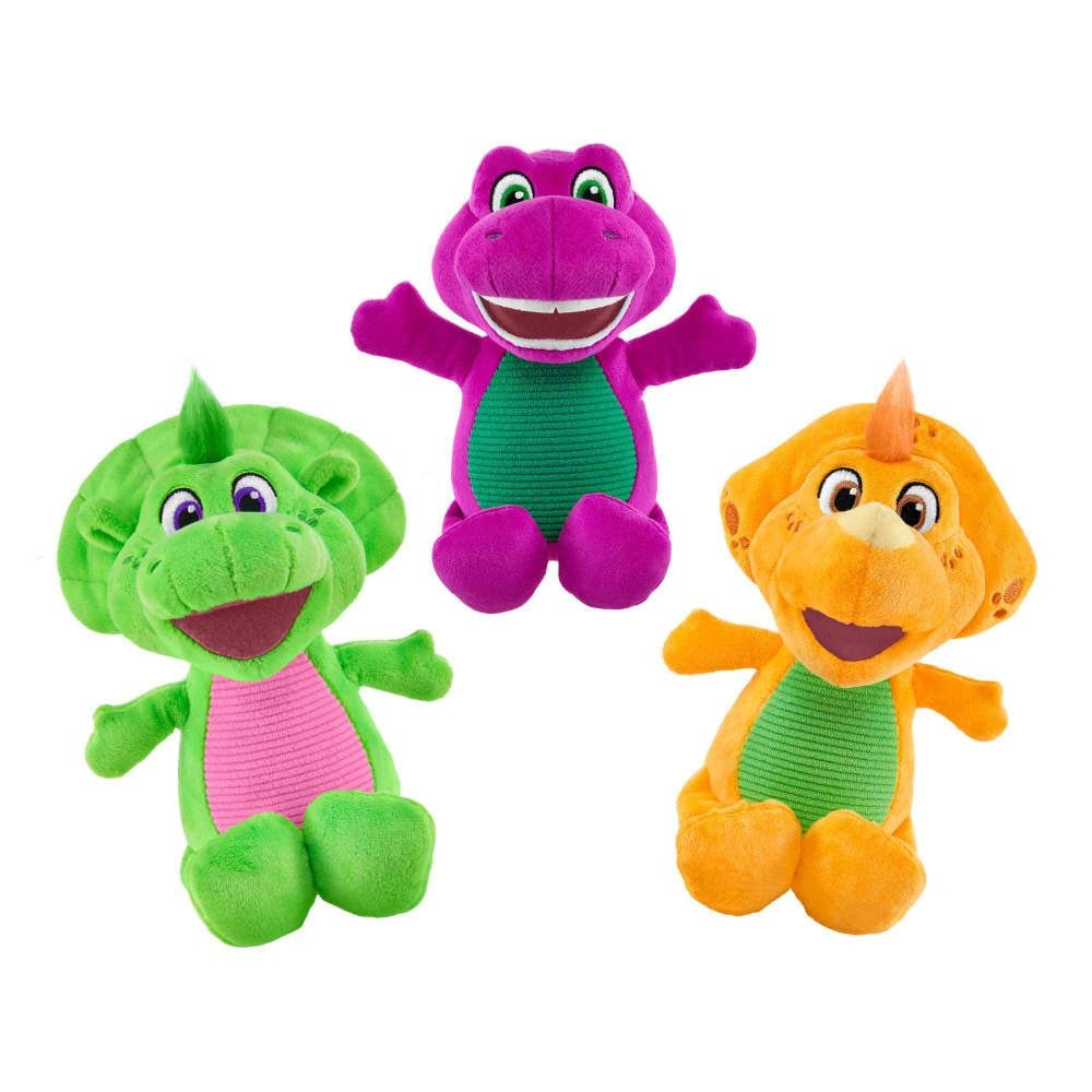 Barnie Basic Plush Toy, 8-in, Assorted Colours