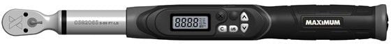 MAXIMUM Digital Angle Torque Wrench, 3/8-in
