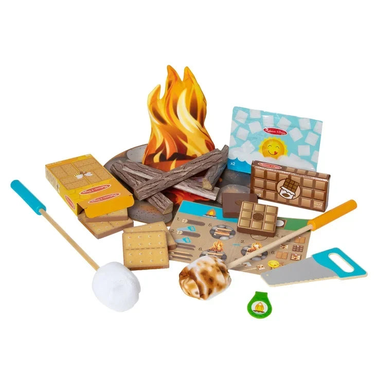Let's Explore Campfire S'mores Play Set