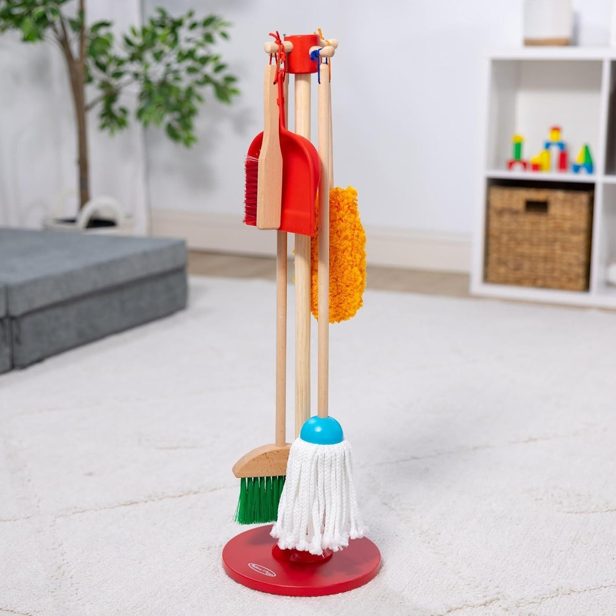 Housekeeping Playset for Ages 3+, 6-pc